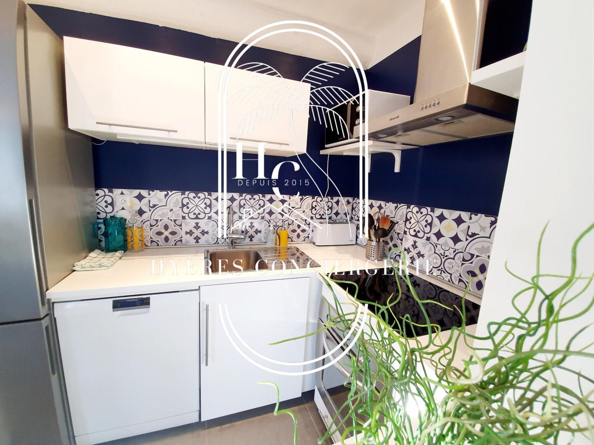 Petit Moulin-T3 Giens-Clim-Parking Apartment Hyeres Exterior photo